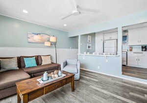 Amazing beachfront condo with deck, patio, & balcony