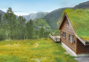 Amazing home in Vikeså with lake view