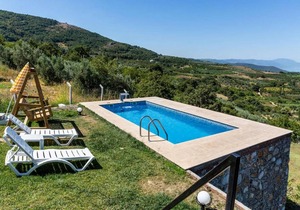 Amazing Stone House with Fireplace and Private Pool Surrounded with Nature in Iznik, Bursa