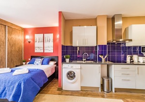 Amazing studio with A/C (cool and heat) and internet located at Navacerrada town!