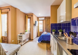 Amazing studio with A/C (cool and heat) and internet located at Navacerrada town!