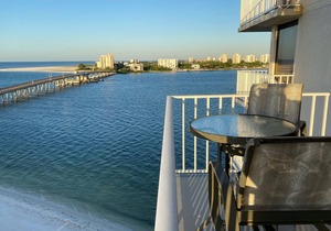 Amazing views of the Gulf with a private beach! Lovers Key Beach Club #801