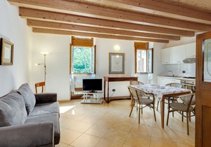 An attractive residence on the Verona side of Lake Garda.