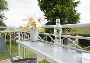 Anchor apartment with balcony at Strandhaus Bornhausen in Dahme