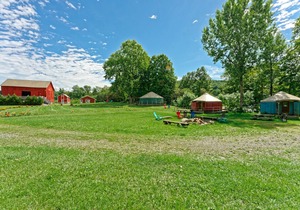 Andelyn Farm Bear Kamp Yurt. A Unique Glamping Experience in Up-State New York