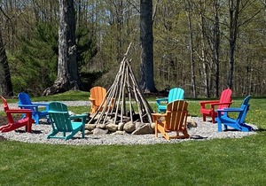 Andelyn Farm Butterfly Haven Yurt. A Unique Glamping Experience in Up-State NY
