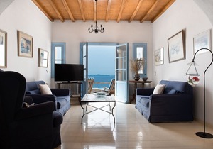 Anerousses Mykonian traditional houses