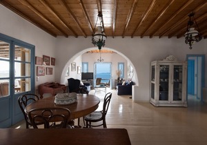Anerousses Mykonian traditional houses