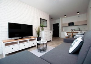 Apartament IKAR z widokiem na morze w kompleksie Platinium Rewal