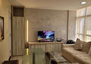 Apartamento com vista para o mar e Piscina na cobertura