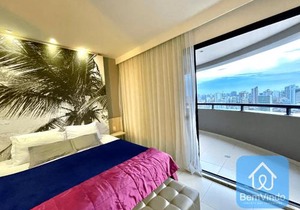 Apartamento completo e luxuoso com serviço de hote