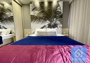 Apartamento completo e luxuoso com serviço de hote