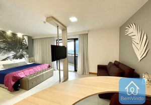 Apartamento completo e luxuoso com serviço de hote