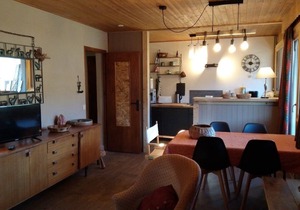 Apartment 6 pers. Cernix village center. Exceptional view. At the foot of the ski slopes