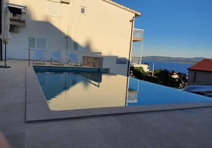 Apartment 2 with pool and amazing sea view