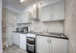 Apartment 4 - Large studio - Sea Front location - Rear views-Free Parking
