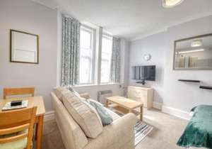 Apartment 4 - Large studio - Sea Front location - Rear views-Free Parking
