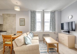 Apartment 4 - Large studio - Sea Front location - Rear views-Free Parking