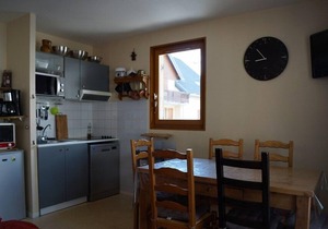 Apartment at the foot of the slopes and shops for 6