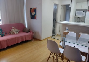 Apartment in Boa Viagem with sea view and rooftop pool.