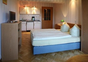 Apartment in fir with a balcony or a terrace