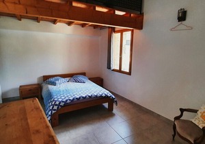 Apartment in village house sleeps 7, garden and pool.