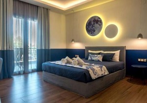 Apartment in Gerakini with a shared swimming pool