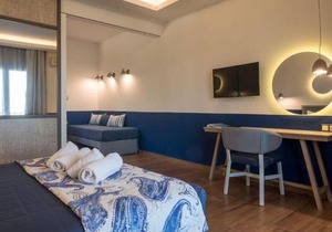 Apartment in Gerakini with a shared swimming pool