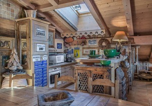 Apartment in Megève - 4 rooms, 3 bedrooms, balcony, wifi, parking