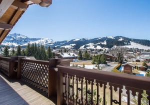 Apartment in Megève - 4 rooms, 3 bedrooms, balcony, wifi, parking