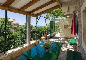 Apartment in Murvica with Seaview, Terrace, Air condition, WIFI (146-3)