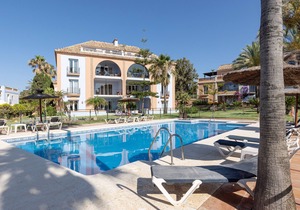 Apartment 'La Perla de Marakech 14' close to the Beach with Sea View, Pool & Wi-Fi