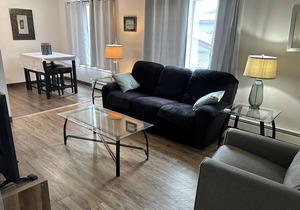 Apartment less than a mile from the mouth of the Kenai River and beach access!