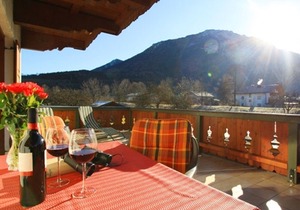 Apartment Mittersee 65 sqm, balcony, kitchen, 1 bedroom, 1 living room, WLAN