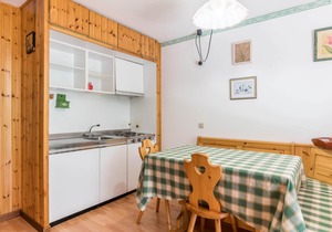 Apartment "Monolocale 1 Residence Granbaita" with Mountain View & Balcony