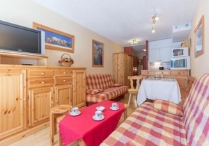 Apartment Montvalezan-La Rosière, studio flat, 4 persons