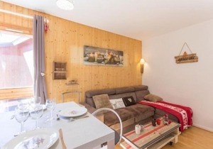 Apartment Montvalezan-La Rosière, studio flat, 4 persons