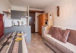 Apartment Montvalezan-La Rosière, studio flat, 4 persons