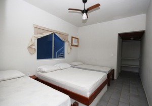 Apartment n01 front / sea view, ground floor, two suites in Solar Maradentro.
