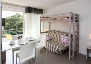 Apartment Résidence Plage Centrale (HOS200) in Hossegor - 3 persons, 1 bedrooms