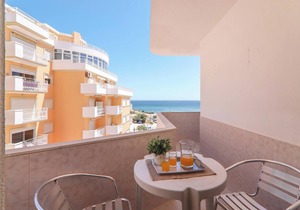 Apartment Torre Sol 407 - Vista Mar on the Beach with Sea View, Pool, Garden & Balcony