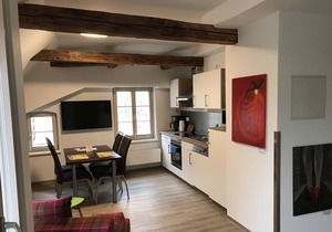 Apartment with 2 bedrooms and roof terrace in the old town of Görlitz