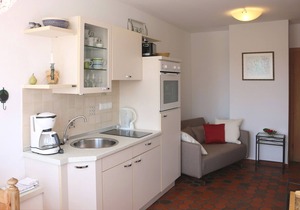 Apartment with all-round well-being - view of the beautiful garden