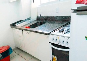 Apartment with balcony/air conditioning in bedrooms.