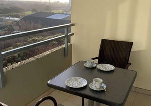 Apartment with balcony close to the beach!
