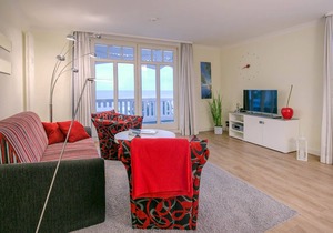 Apartment with sea view, 1 bedroom and balcony