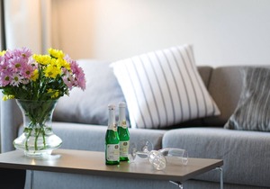 Apartment with sea view, 3 bedrooms and balcony