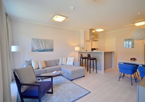 Apartment with sea view and 1 bedroom and terrace