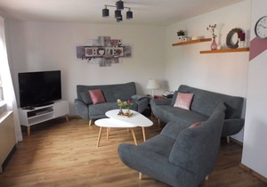 Apartment with terrace in the garden