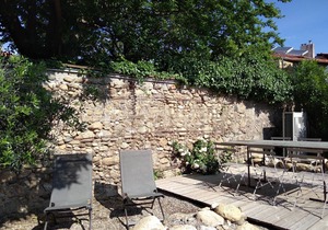 Apartments in a former cork factory, near the Spanish border u. Mediterranean Sea